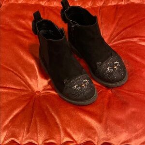 Kids Black Chelsea Boots